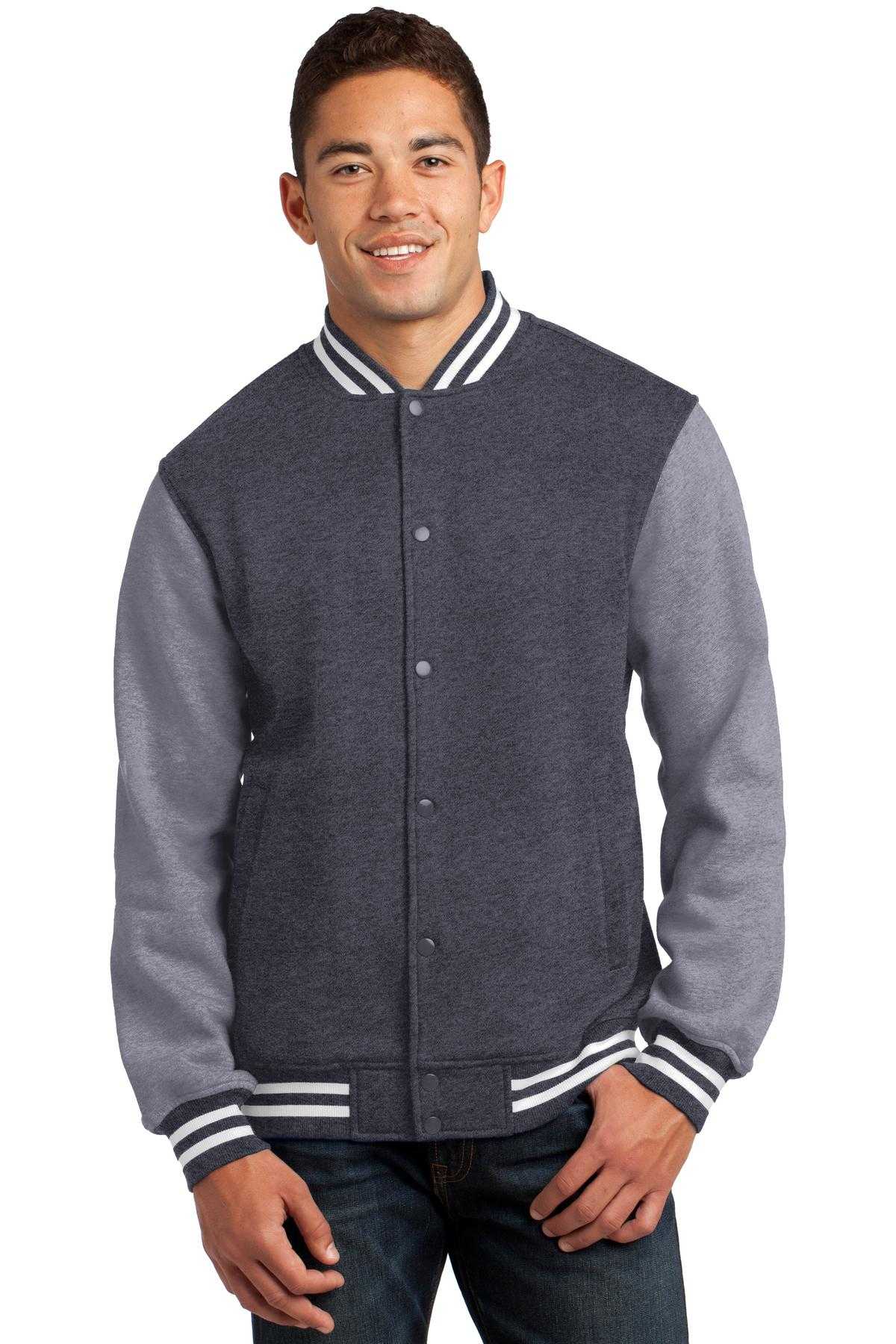 Sport-Tek ®  Fleece Letterman Jacket. ST270