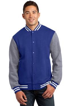Sport-Tek ® Fleece Letterman Jacket. ST270 Sport-Tek ® Fleece Letterman Jacket. ST270