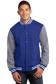 Sport-Tek &#174;  Fleece Letterman Jacket. ST270