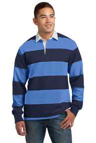 Sport-Tek ®  Classic Long Sleeve Rugby Polo. ST301