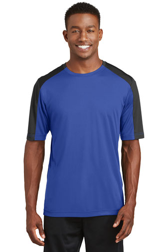 Sport-Tek® T-Shirt - Men's PosiCharge® Competitor ™ Sleeve-Blocked Tee ST354
