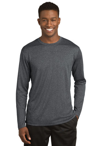 Sport-Tek ® Long Sleeve Heather Contender ™ Tee. ST360LS Sport-Tek ® Long Sleeve Heather Contender ™ Tee. ST360LS