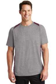 Sport-Tek ®  Heather Colorblock Contender ™  Tee. ST361