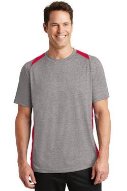 Sport-Tek ® Heather Colorblock Contender ™ Tee. ST361 Sport-Tek ® Heather Colorblock Contender ™ Tee. ST361