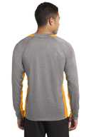 Sport-Tek ®  Long Sleeve Heather Colorblock Contender ™  Tee. ST361LS