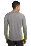 Sport-Tek ®  Long Sleeve Heather Colorblock Contender ™  Tee. ST361LS