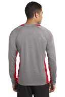 Sport-Tek ®  Long Sleeve Heather Colorblock Contender ™  Tee. ST361LS