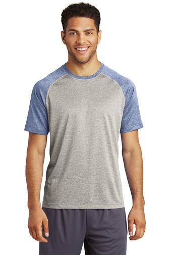 Sport-Tek  ®  Heather-On-Heather Contender  ™  Tee. ST362