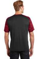 Sport-Tek ®  CamoHex Colorblock Tee. ST371