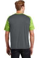 Sport-Tek ®  CamoHex Colorblock Tee. ST371