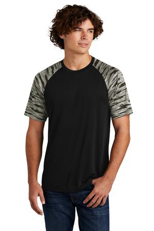 Sport-Tek &#174;  Drift Camo Colorblock Tee ST376