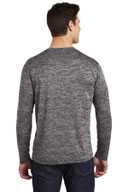 Sport-Tek  ®  PosiCharge  ®  Long Sleeve Electric Heather Tee. ST390LS