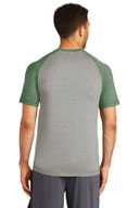 Sport-Tek  ®  PosiCharge  ®  Tri-Blend Wicking Raglan Tee. ST400