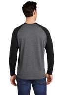 Sport-Tek  ®  PosiCharge  ®  Long Sleeve Tri-Blend Wicking Raglan Tee ST400LS