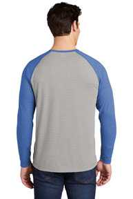 Sport-Tek  ®  PosiCharge  ®  Long Sleeve Tri-Blend Wicking Raglan Tee ST400LS