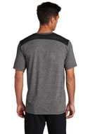 Sport-Tek  ®  PosiCharge  ®  Tri-Blend Wicking Draft Tee. ST410