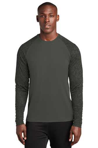 Sport-Tek  &#174;  Long Sleeve Digi Camo Tee. ST460LS