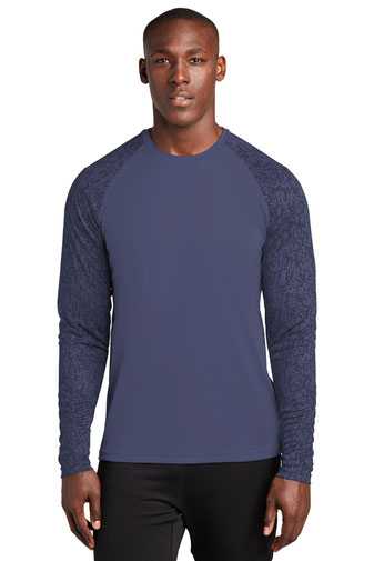 Sport-Tek  &#174;  Long Sleeve Digi Camo Tee. ST460LS