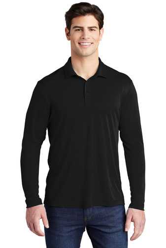 Sport-Tek  &#174;   Posi-UV &#153;   Pro Long Sleeve Polo. ST520LS