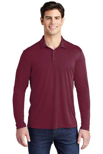Sport-Tek  &#174;   Posi-UV &#153;   Pro Long Sleeve Polo. ST520LS