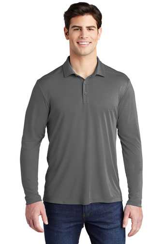 Sport-Tek  &#174;   Posi-UV &#153;   Pro Long Sleeve Polo. ST520LS