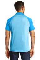 Sport-Tek  ®  PosiCharge  ®  RacerMesh  ®  Raglan Heather Block Polo. ST641