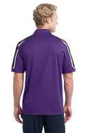 Sport-Tek ®  Tricolor Shoulder Micropique Sport-Wick ®  Polo. ST658
