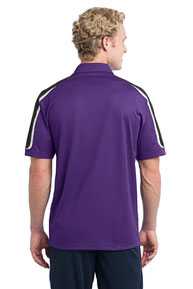 Sport-Tek ®  Tricolor Shoulder Micropique Sport-Wick ®  Polo. ST658