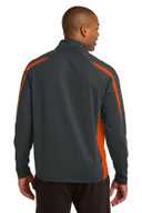 Sport-Tek ®  Sport-Wick ®  Stretch 1/2-Zip Colorblock Pullover. ST851