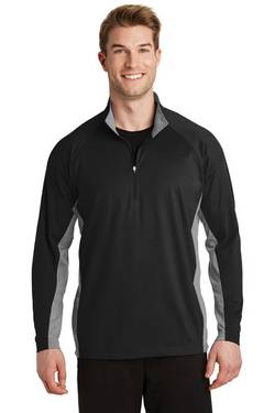 Sport-Tek ® Sport-Wick ® Stretch Contrast 1/2-Zip Pullover. ST854 Sport-Tek ® Sport-Wick ® Stretch Contrast 1/2-Zip Pullover. ST854