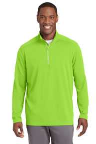 Sport-Tek ®  Sport-Wick ®  Textured 1/4-Zip Pullover.  ST860