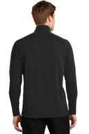 Sport-Tek ®  Sport-Wick ®  Textured Colorblock 1/4-Zip Pullover. ST861