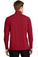 Sport-Tek ®  Sport-Wick ®  Textured Colorblock 1/4-Zip Pullover. ST861
