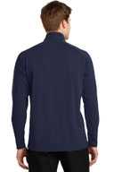 Sport-Tek ®  Sport-Wick ®  Textured Colorblock 1/4-Zip Pullover. ST861