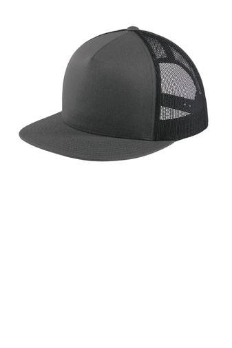 Sport-Tek  ®  Yupoong  ®  5-Panel Classic Trucker Mesh Back Cap. STC38