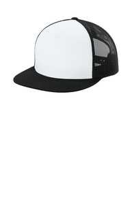 Sport-Tek  ®  Yupoong  ®  5-Panel Classic Trucker Mesh Back Cap. STC38