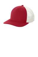 Deep Red/ White