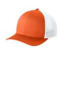 Deep Orange/ White
