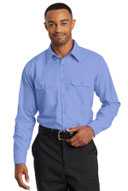 Red Kap ®  Long Sleeve Solid Ripstop Shirt. SY50
