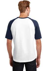Sport-Tek ®  Short Sleeve Colorblock Raglan Jersey. T201