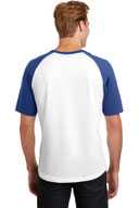 Sport-Tek ®  Short Sleeve Colorblock Raglan Jersey. T201
