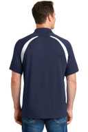 Sport-Tek ®  Dry Zone ®  Colorblock Raglan Polo. T476