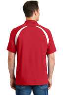 Sport-Tek ®  Dry Zone ®  Colorblock Raglan Polo. T476
