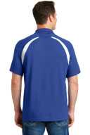 Sport-Tek ®  Dry Zone ®  Colorblock Raglan Polo. T476