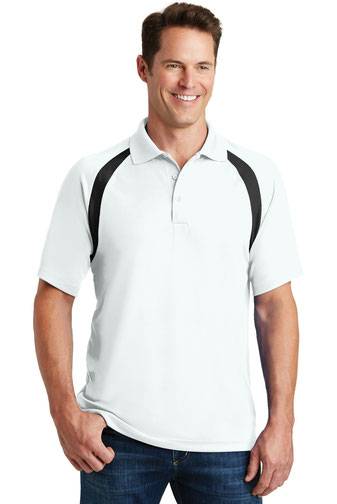 Sport-Tek ®  Dry Zone ®  Colorblock Raglan Polo. T476