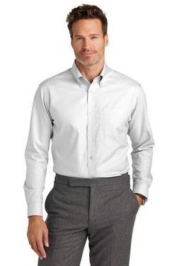 Brooks Brothers ® Tall Wrinkle-Free Stretch Nailhead Shirt TBB18002 Brooks Brothers ® Tall Wrinkle-Free Stretch Nailhead Shirt TBB18002
