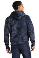 Champion  ®  Reverse Weave  ®  Scrunch-Dye Tie-Dye Hooded Sweatshirt. TDS101