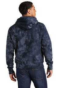 Champion  ®  Reverse Weave  ®  Scrunch-Dye Tie-Dye Hooded Sweatshirt. TDS101