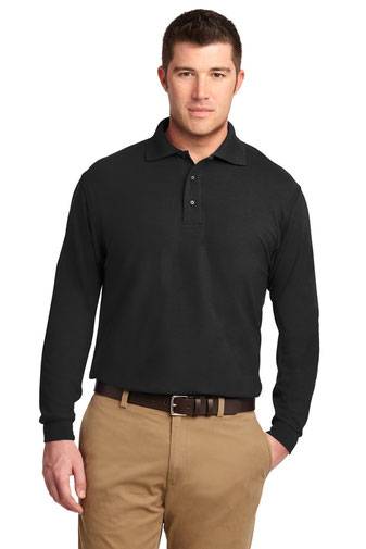 Port Authority Tall Silk Touch™ Long Sleeve Polo. TLK500LS