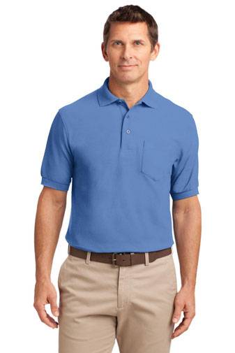 Port Authority Tall Silk Touch™ Polo with Pocket. TLK500P